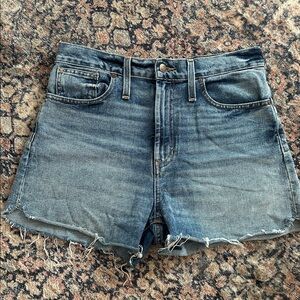 Madewell Classic “The Perfect Jean” Shorts, 27